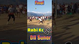 final Match Rabi kc vs Dil Sunar Nisikhola 7Rajkut Baglung #shorts #shortsfeed