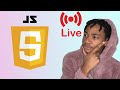 Learning JavaScript On Codecademy #3 // Livestream