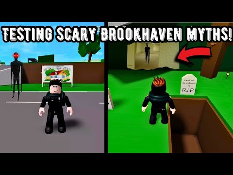 Testing The Most Viral Scary Brookhaven Myths Creepy Roblox Gameplay