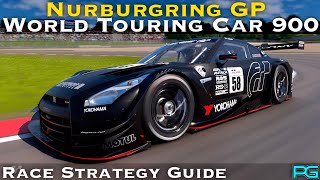 Gran Turismo 7 - World Touring Car 900 - Nurburgring GP Race \u0026 Strategy Guide - UPDATED 1.52