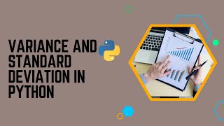 Variance and Standard Deviation in Python #rlanguagestatistics #python