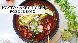 How To Make Chicken Pozole Rojo