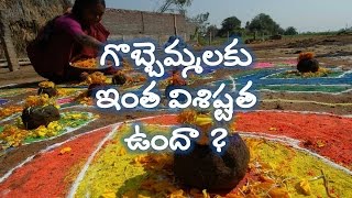 Why do we keep Gobemma on Rangoli ? గొబ్బెమ్మలు ఎందుకు పెడతారు ?