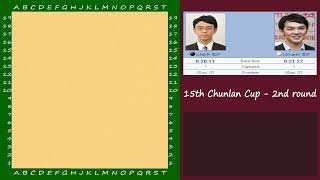 [EN/FR] 15th Chunlan Cup - 2nd round : Ichiriki Ryo vs Li Xuanhao