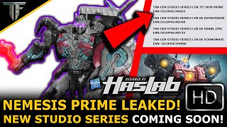 Transformers Studio Series Nemesis Prime Leaked! Studio Series 2025 Listings \u0026 Haslab Leaked!