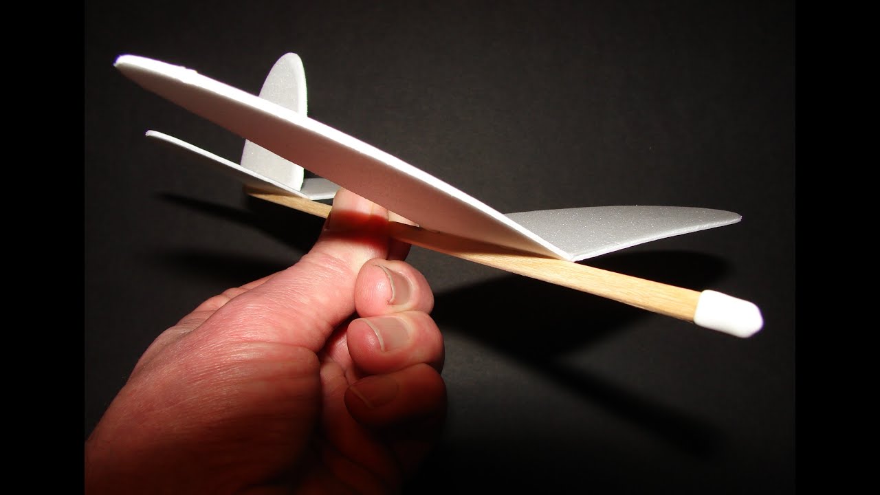 Simple Chopstick Glider Youtube