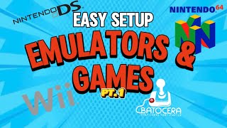 How To Emulator Setup Batocera PT.1 (N64,NDS,Wii)