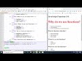 JavaScript Functions 101 - Part 1: WHY do we create functions in the first place?