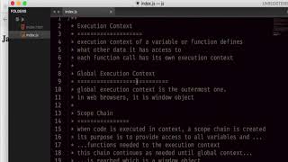 Javascript Tutorial Part #031 Execution context and scope chain# PROACTIVE Tutorial