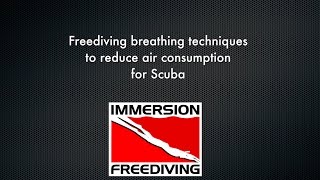 Reducing air consumption for Scuba Diving