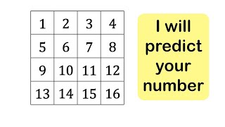 I Will Predict Your Sum. Trick Explained