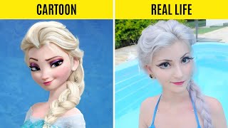 55+ People Who Look Exactly Like Famous Cartoon Characters!