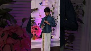 Guhan's Clarinet 🎺🎵- Sri Krishna Govinda Hare murari song #music #learning #fun #tamil #canada #kids