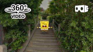 Falling Down the Stairs | SpongeBob 360°