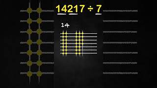 Divide by 7 Trick | Division Japanese Trick | #shorts #short #viral #publicmaths