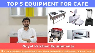 How To Open Cafe | Top Equipments For Cafe | Cafe Kitchen Equipment Checklist | @GKE