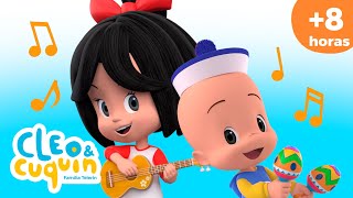 Canciones infantiles de Cleo y Cuquín - Música para niños sin parar ⭐️