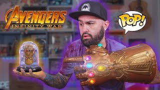 Infinity Gauntlet Dome Funko Pop - Unboxing & Review! (Hot Topic)