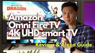 Amazon Omni Series 4K Fire TV Review: It's an Echo TV // Alexa Hands-Free Guide
