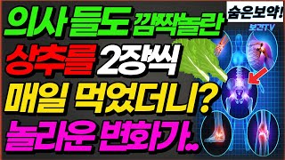 30일 동안 상추를 매일 먹었더니, 결국 몸안에 '이것들이' 싹 사라졌습니다 상추의 놀라운 효능!  하루 상추 2장만 챙겨 먹어도 먹으면 이런 변화가?