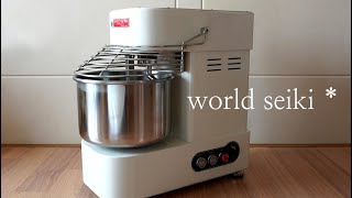 가정용 스파이럴 반죽기 (10리터) 소개 :월드세이키(home Spiral Mixer -10L:world seiki usuaria)