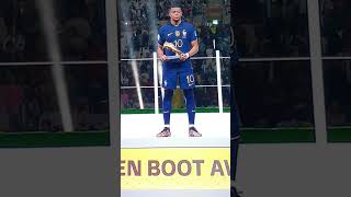 Mbappe Golden Boot Winner Fifa 2022 world cup #shorts #short #viral