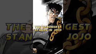 The Top strongest stands in Jojo's bizarre adventure - anime edit