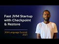 Fast JVM Startup with Checkpoint & Restore #JVMLS