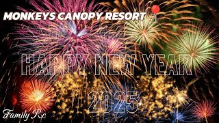 MONKEYS CANOPY RESORT SUNGAI LONG CHERAS FIREWORKS NEW YEAR 2025 CELEBRATION 🎇🎆