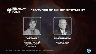 Meridian Diplomacy Forum 2024 - Featured Speaker Spotlight