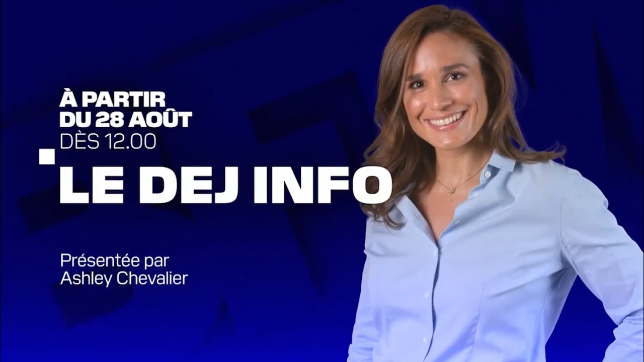 BFMTV | Bande-promo • Le Déj Info - Ashley Chevalier • Saison 2023-2024 ...