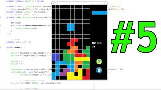 Tetris Game On Java Tutorial - Part 5