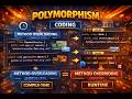 #polymorphism  in Java Explained  #method  Overloading & #Overriding | Coding Example