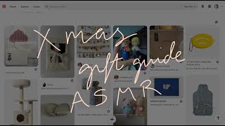 **totally not lame** holiday gift guide ASMR