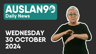 Auslan90 | Wednesday 30/10/2024