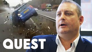 Driver Swerves £40,000 Insurance Claim Thanks To His Dashboard Camera ! | World's Deadliest Drivers