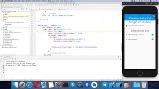 Flutter UI: Work with checkboxes | Single Checkbox and List of checkboxes with CheckboxListTile
