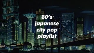 80s japanese city pop playlist