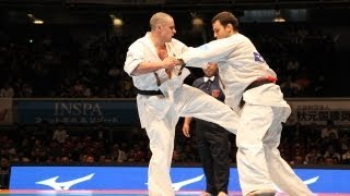 【新極真会】第10回全世界空手道選手権大会 男子4回戦 5 SHINKYOKUSHINKAI KARATE