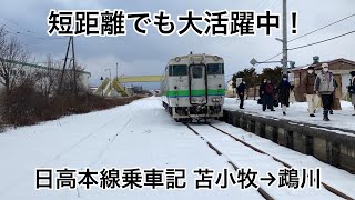 [HOKKAIDOLOVEパスの旅]短距離でも現役活動中！日高本線乗車記 苫小牧→鵡川