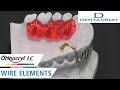 Orthocryl® LC – fixing wire elements (orthodontic appliance)