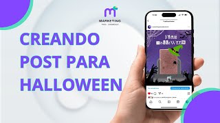 Creando Post para Halloween en Canva