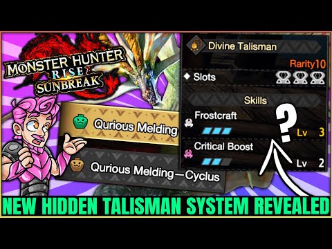 Best Qurios Melding Talisman Possible Confirmed – All Skills & More – Monster Hunter Rise Sunbreak!