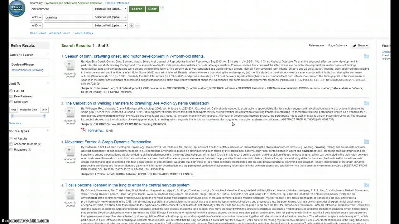 Ebsco Basics Youtube