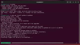 Writing a Hello World program in Python on an Ubuntu machine