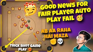 Carrom Pool Hacker Auto Player 😵 | Auto Play Fail 🥳 | Ban Auto Play carrom pool | Gaming Nazim