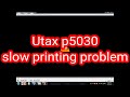 #keyocera utax #p5030 slow #printing #problem how to solve