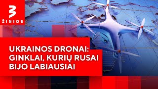 Kas žinoma apie sensacingą naktinį Ukrainos droną