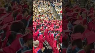 FHS Graduation Ceremony: Throwing The Caps Into The Air!