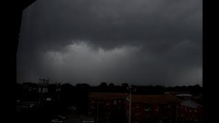 Severe thunderstorm and microburst in Montreal - August 22nd, 2017